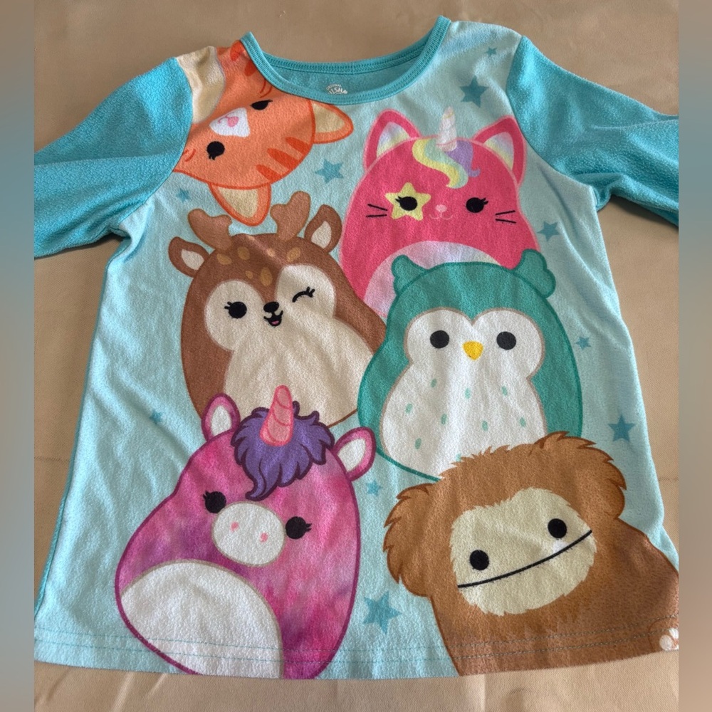 Squishmallows‎ Colorful Pajama Top